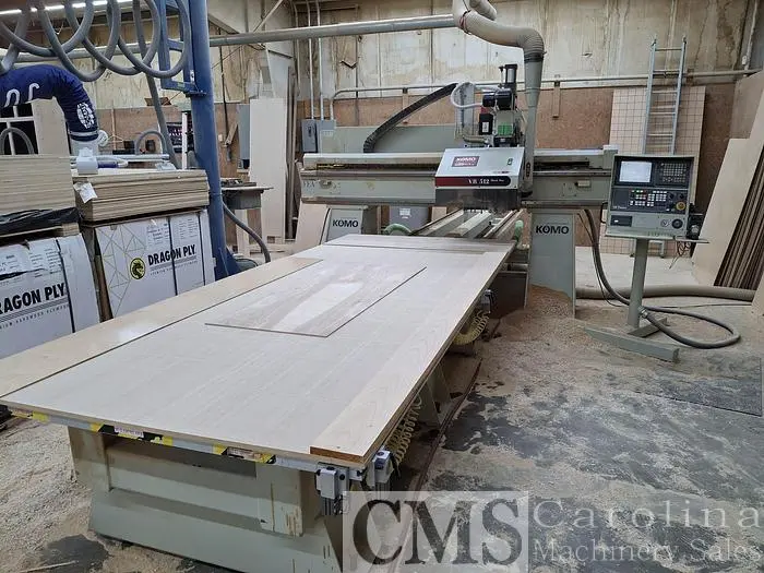 Used 2000 KOMO VR512 CNC ROUTER CNC Routers | CAROLINA MACHINERY SALES #421429