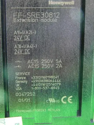 USED HONEYWELL FF-SRE30812