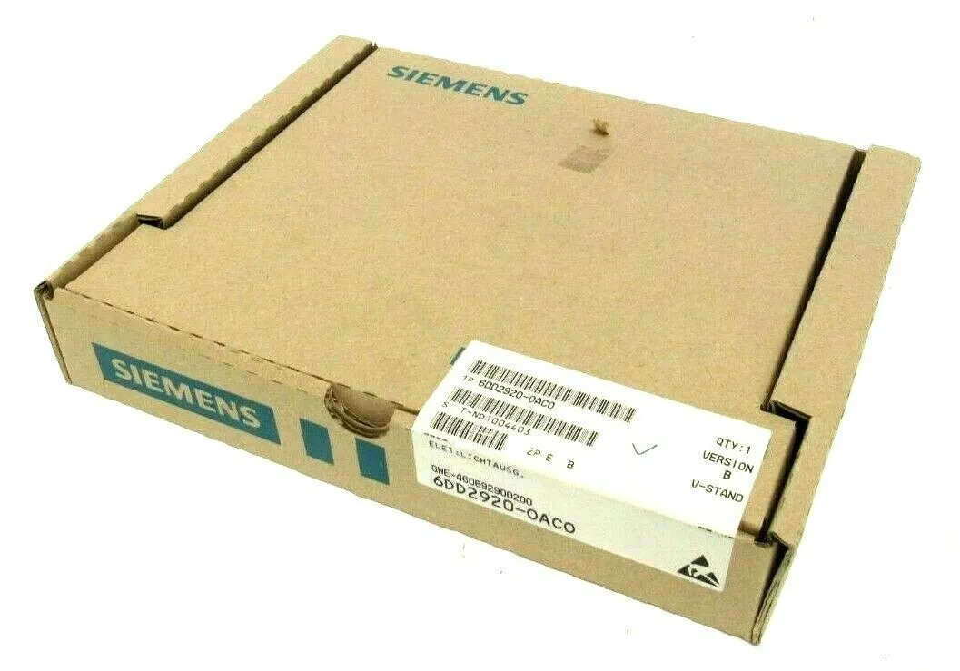 NEW SEALED SIEMENS 6DD2920-0AC0 INTERFACE MODULE 6DD29200AC0