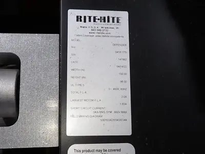 Used RITE HITE 04181779 Material Handling (misc) | HGR 24 #753074