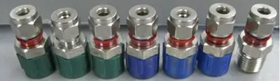 QTY. 7. SUPERLOK PMI PC-3/8" X &frac14;" 316. TUBE...