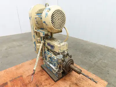 Racine S-150J Drill Unit 3 Ph 230/460V 3 HP 500RPM Horizonal Boring Mill Lincoln