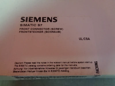 NEW SIEMENS 6ES7 492-1AL00-0AA0