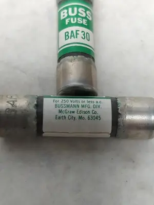 New | in-Stock COOPER BUSSMANN BAF-30 Miscellaneous Equipment (Electrical & Power) | Surplus Asset Holdings #1199691