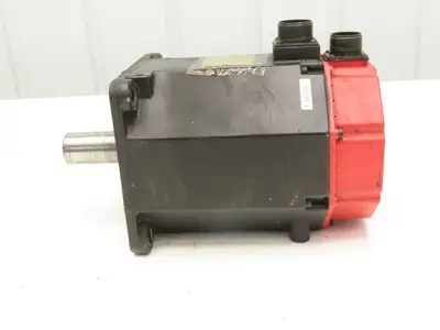 Fanuc A06B-0142-B076 AC Servo Motor 2.1kW 186v 3Ph 2000RPM Encoder A8600360T211