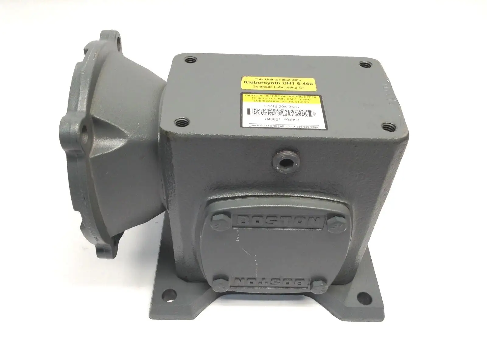 New | in-Stock BOSTON GEAR BOSTON SPEED REDUCER RIGHT ANGLE WORM GEAR F04093 Speed Reducers | Maverick Industrial Sales #1099471