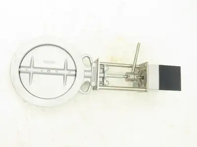 ARIS DN200 PN16 Wafer Butterfly Valve Cast Iron 8" ARIS Actuator W/ Mount