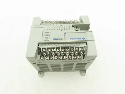 Allen Bradley 1762-L24BWA MicroLogix 1200 PLC Controller I/O Module Ser C Rev B