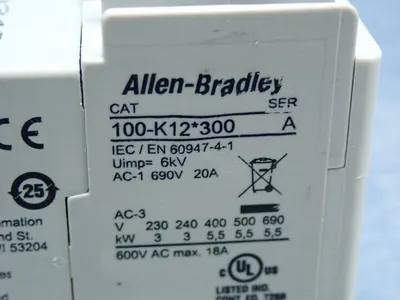 New | in-Stock ALLEN BRADLEY 100K12D300 PLC Contactors | HGR 24 #753599