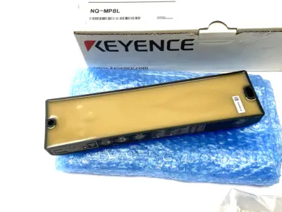 USED KEYENCE MULTI-PROTOCOL COMPATIBLE I/O-LINK MASTER MODULE 8-PORT