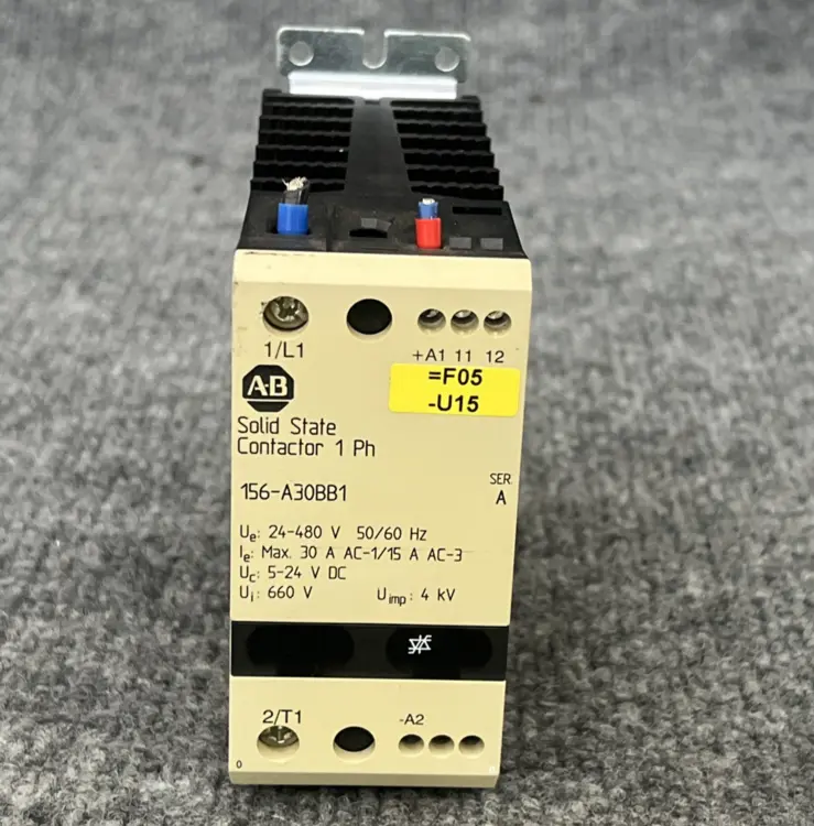 Used Allen-Bradley 156-A30BB1 PLC Contactors California US | Davliegogo LLC #1707119