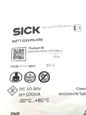 NEW SICK T-SLOT CYLINDER SENSOR PNP 10-30VDC