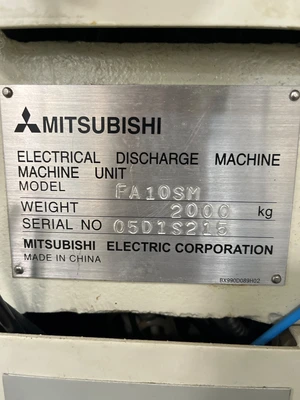 Used MITSUBISHI FA10SM EDM Sinkers Ontario CA | Aucto #1368771