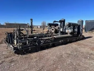 CAT G3608 / Ariel Model JGC-4 Two Stage Compressor - Cylinder Sizes 14.125" x 14.125" x 8.375" x 8.375" Less Engine