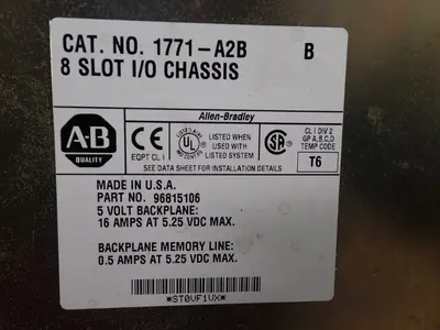 USED ALLENBRADLEY 1771A2B