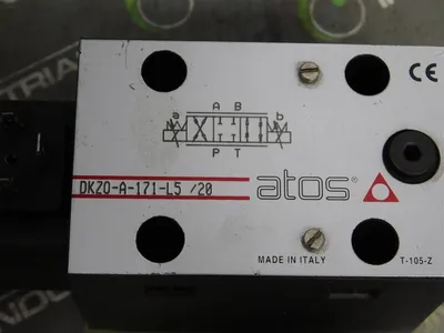 atos DKZ0-A-171-L5/20 Proportional Directional Valve 6-0Z0A-202100-12F Coil Used