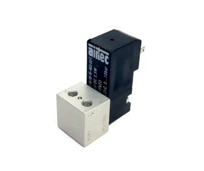 23-M-09-19-462-02-T | Airtec  Pneumatic Solenoid Valve 24VDC 2.5W 3/2 NC 0-10bar - New Other