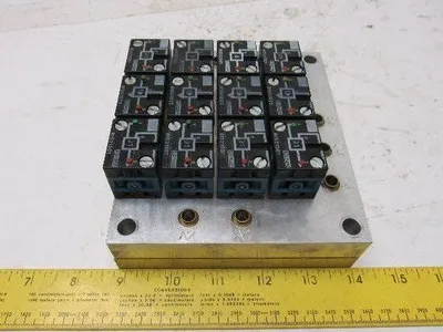 Rexroth Crouzet 81521501 Pneumatic Logic Component And Element Manifold Assembly