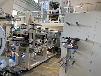 JOA TRADITIONAL BABY DIAPER LINE COMPLETE DRIVE UPGRADE AND REBUILD WITH ABB COMPONENTS IN 2024