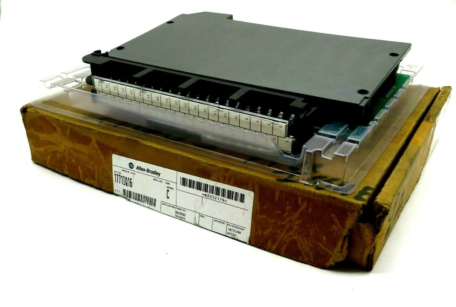 NEW ALLEN BRADLEY 1771-IQ16 INPUT MODULE SERIES C 1771IQ16