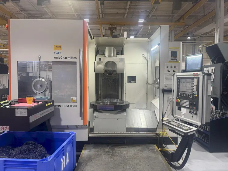 Used 2008 MIKRON HPM-1150U Vertical Machining Centers (5-Axis or More) Michigan US | Tramar Industries #419534