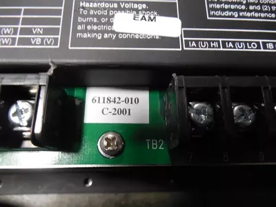 ASCO 5200D Power Manager With Display Series 5200 629169 Used