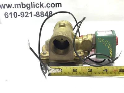 ASCO 37364S Solenoid Valve 1/4″ Brass