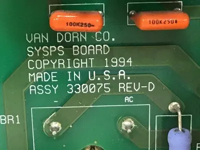 USED VAN DORN 330075