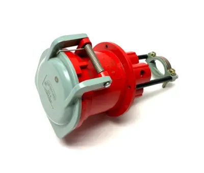 USED HUBBELL HEAVY DUTY IEC PIN & SLEEVE PLUG 3-PHASE 480VAC 60A
