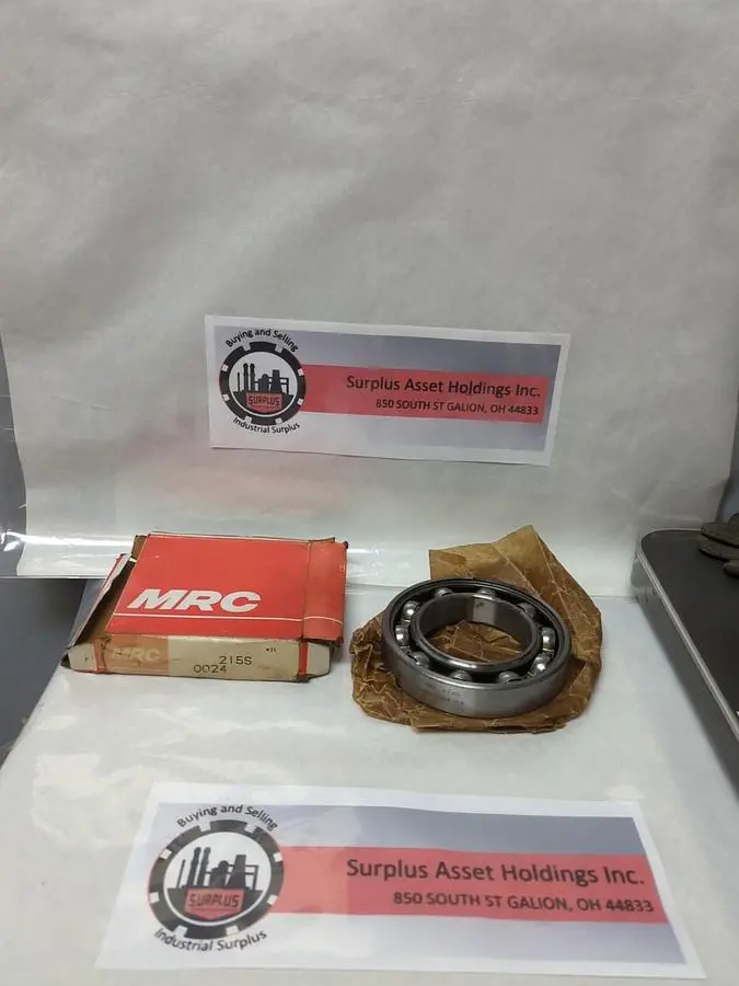 New | in-Stock MRC 215S Bearings | Surplus Asset Holdings #1200312