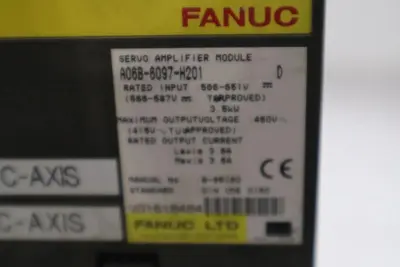Fanuc A06B-6097-H201 Servo Amplifier  Module STOCK 2303-D