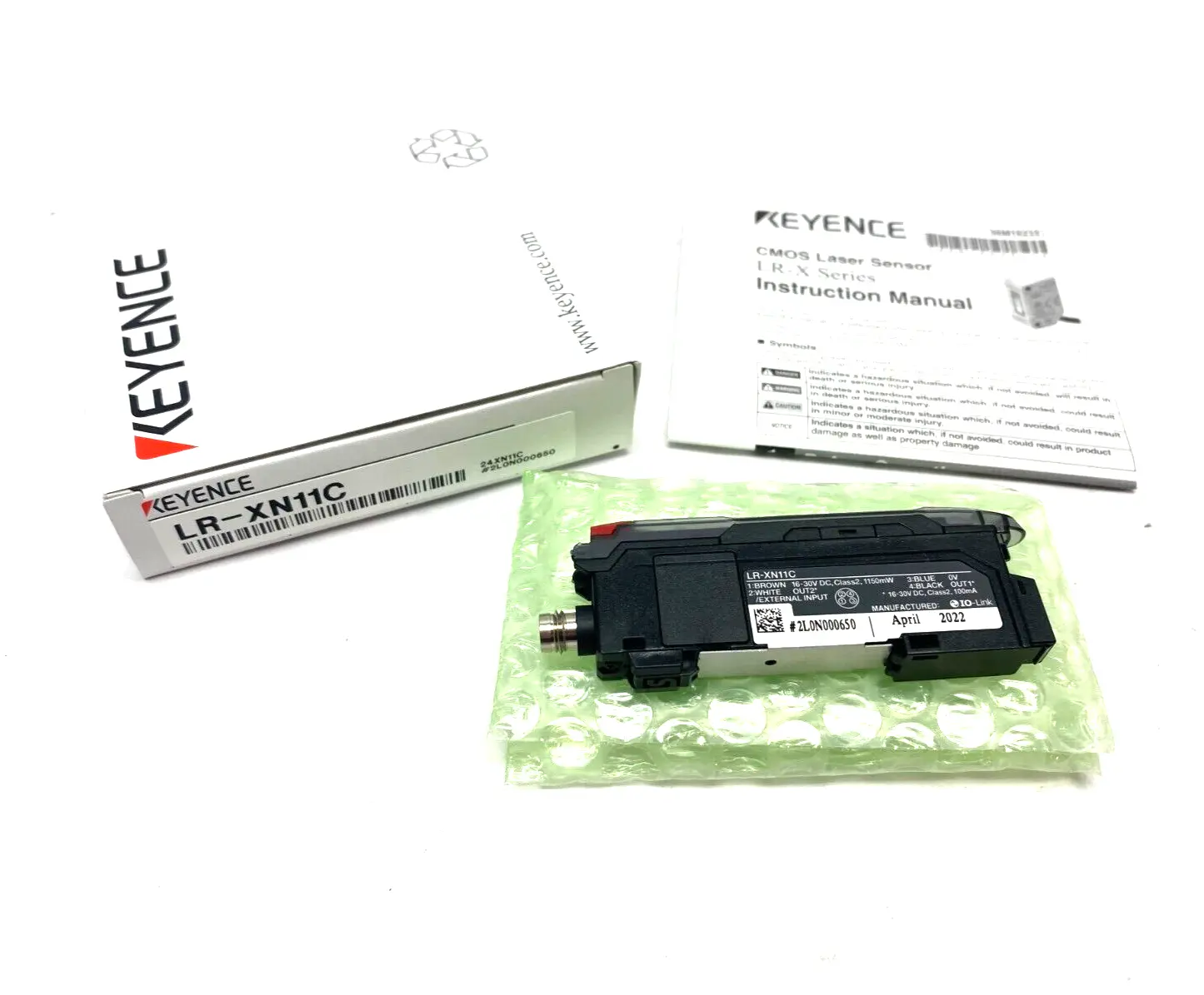 New | in-Stock KEYENCE Laser Amplifier Main Unit M8 Connector Type Photoelectric Sensors Michigan US | Maverick Industrial Sales #1398466