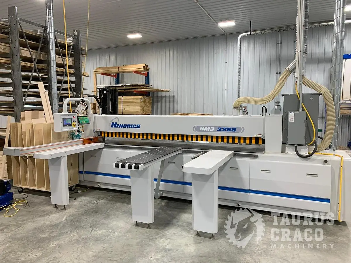 Used 2022 HENDRICK HM3 3200 Single-Line Beam Saws Ontario CA | Taurus Craco Machinery Inc #1275701