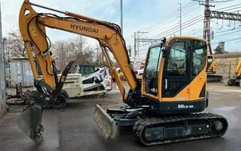 Used 2018 Hyundai ROBEX 60CR-9A Crawler Excavators - Mini Florida US | Rubbl #986192
