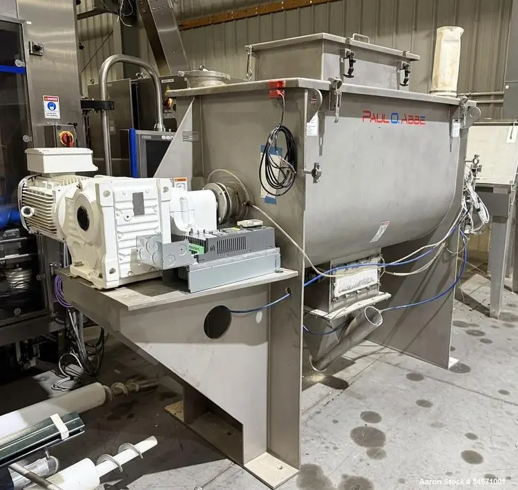 Used PAUL O. ABBE RB-35 Ribbon Blenders California US | Machinery & Equipment #1566380
