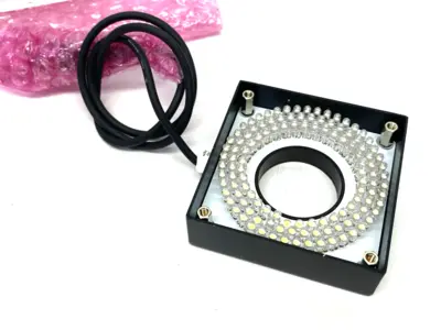 New | in-Stock CCS, Omron Square Ring Light, White, M12 4-Pin Light Source Equipment Michigan US | Maverick Industrial Sales #1401788