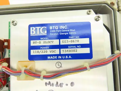 Used BTG _UNKNOWN_ Miscellaneous MRO | Arrow Industrial #649747
