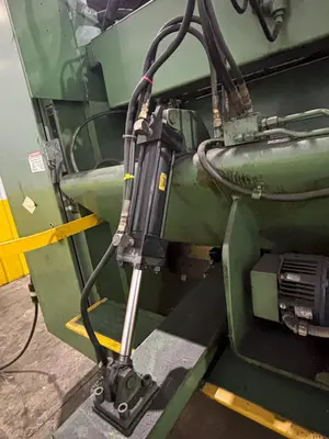 14' X 3/8" CINCINNATI MODEL 375-HS HYDRAULIC SHEAR WITH BACK GAUGE; FLOOR STANDING, NEW 1998: YOBRO #24238