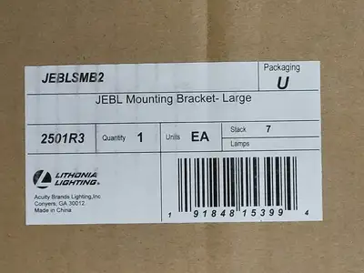 NEW LITHONIA LIGHTING JEBLSMB2