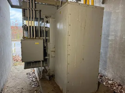 Cutler Hammer Substation Transformer 3750 Kva Primary 13600 Sec 4160Y/2400 Volt