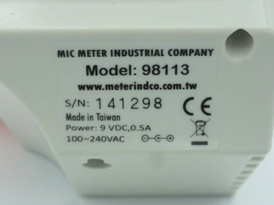 USED METER INDUSTRIAL COMPANY 98113