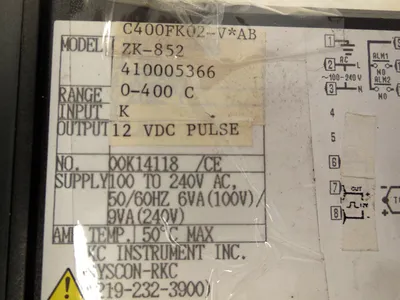 SYSCON RKC C400FK02-V*AB CONTROLLER C400FK02VAB