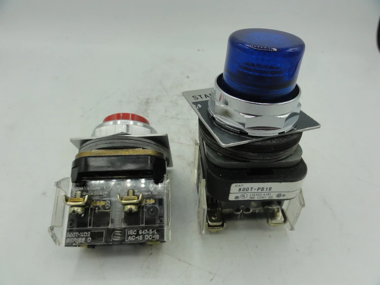 Used ALLEN BRADLEY 800T-PB16, 800T-XD2 Misc Electrical & Power Parts | BG Industrial Surplus #471989