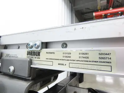 Dorner 2100 Series Belt Conveyor 15"x 95"L Variable Speed Drive 115V 135FPM