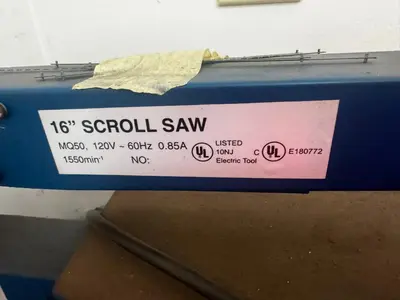 Used _UNKNOWN_ _UNKNOWN_ Woodworking Saws Ohio US | Myron Bowling Auctioneers Inc #1504262