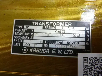 USED KASUGA DV S 1.5KVA