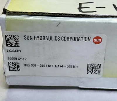 Used SUN HYDRAULICS LKJCXDV Misc Electrical & Power Parts | Surplus Asset Holdings #1218583