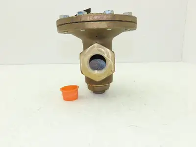 Cash Valve D53 Valve Brass 1" NPT Pilot Operated Max Working Press 250PSI N/O