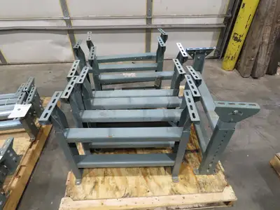 Hytrol MS-6 26"W Conveyor Leg Stationary Floor Support 23-5/8" to 35-5/8"H