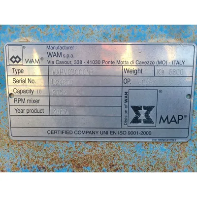 USED WAM GROUP WAHVC3000MP